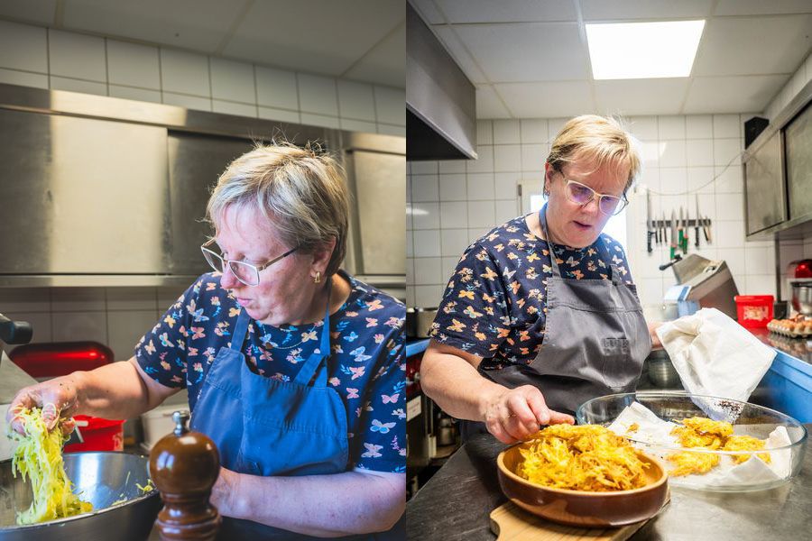 arrivée au sommet du col des Annes site touristique de Haute Savoie